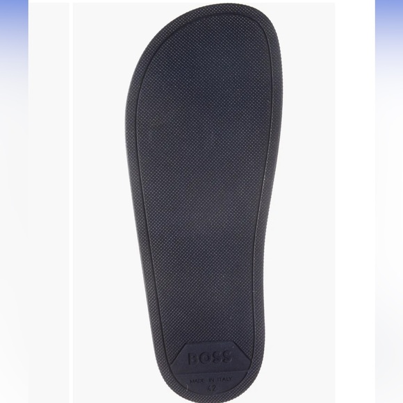 Boss Dark Blue Slide Sandals main image 6